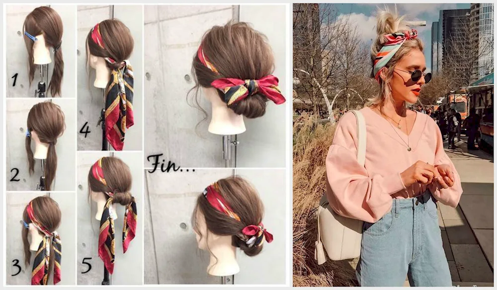 Headscarf hairstyles