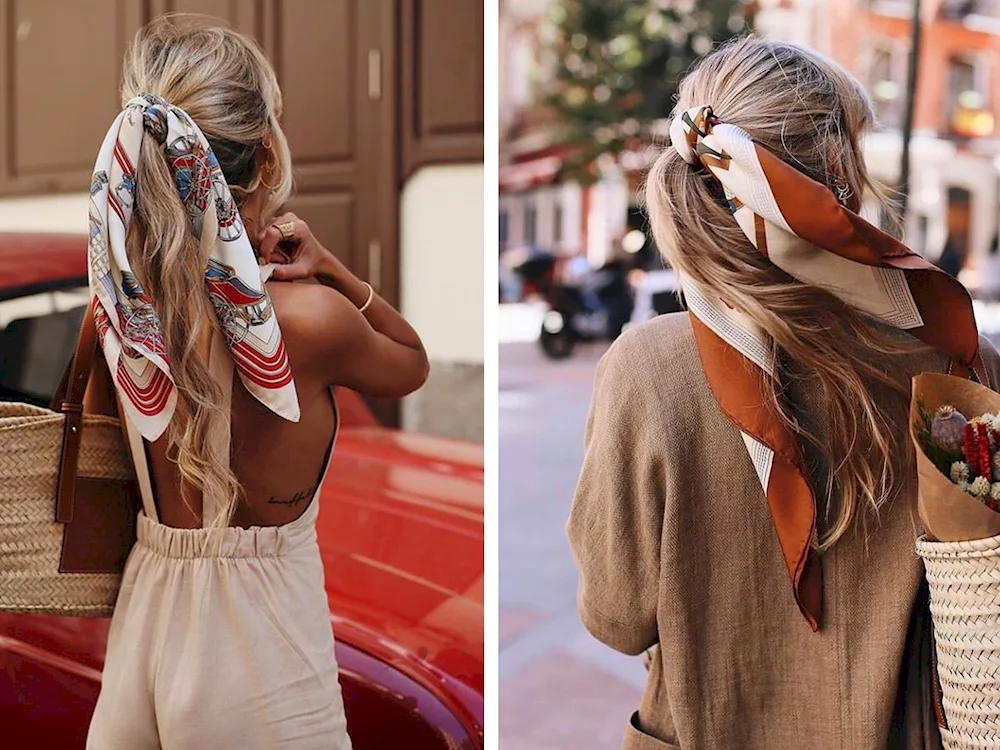 Bandana hairstyles with bandana