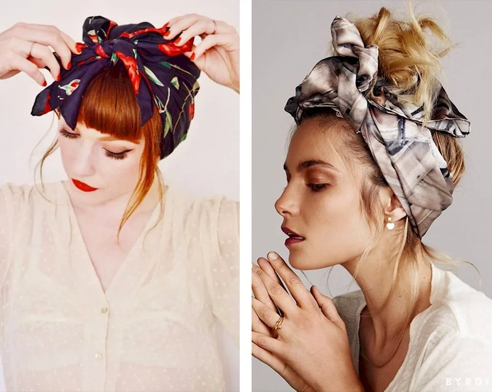Bandana hairstyles