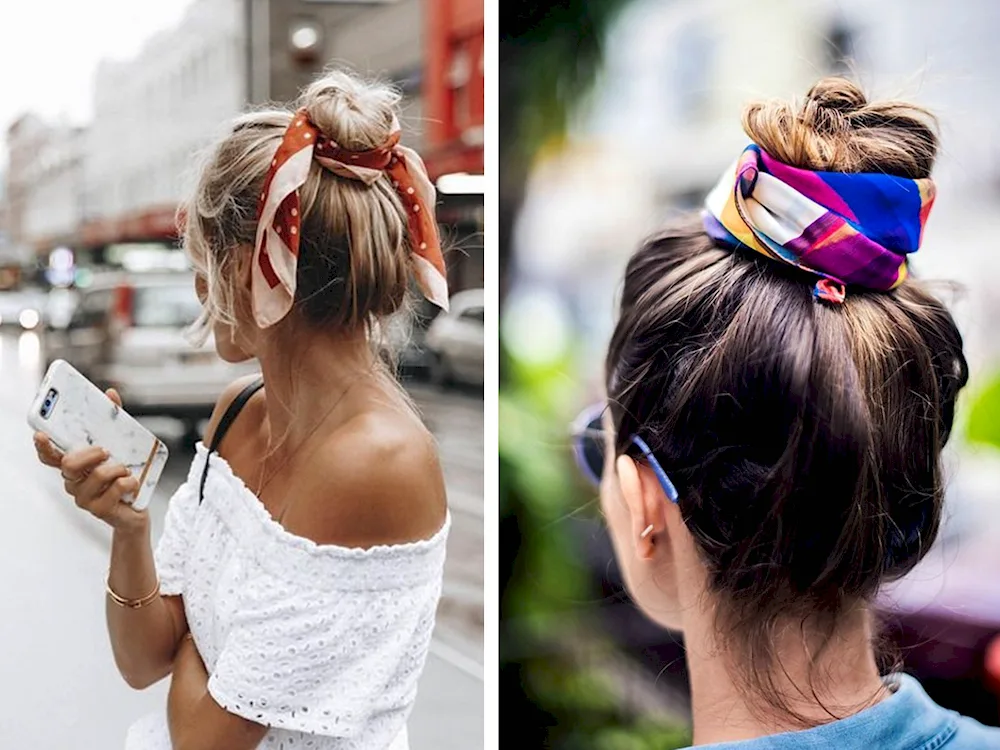 Handkerchief hairstyles