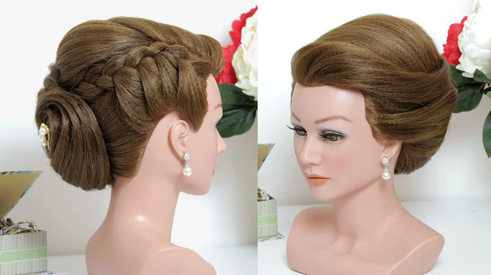 Chignon babette.