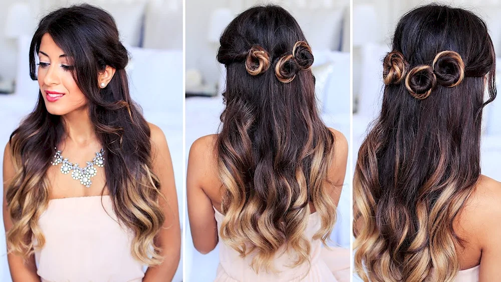 Simple hairstyles for long hair