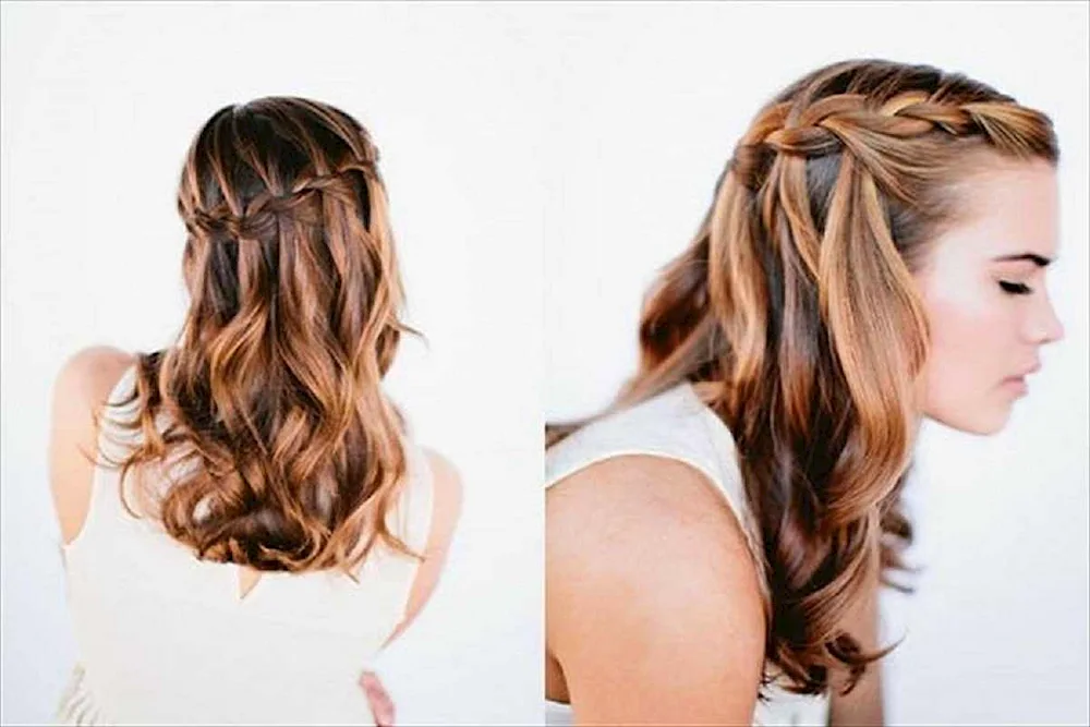 Hairstyles with loose hair