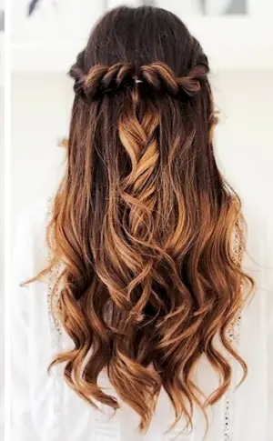 Hairstyles with loose hair