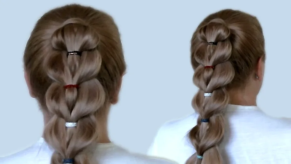 Girl hairstyles for kindergarten