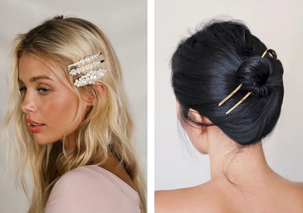 Hirstyles with hairpins