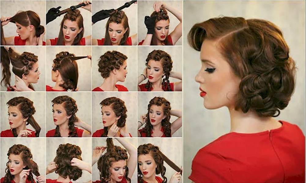 Pin Up Hairstyles Stilyagi women's