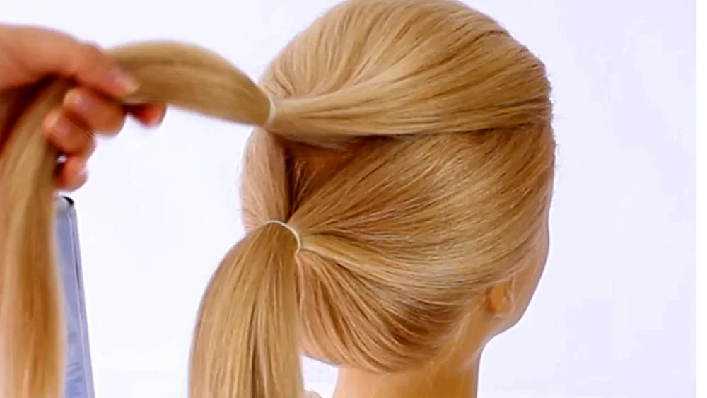 Simple hairstyles for 5 minutes