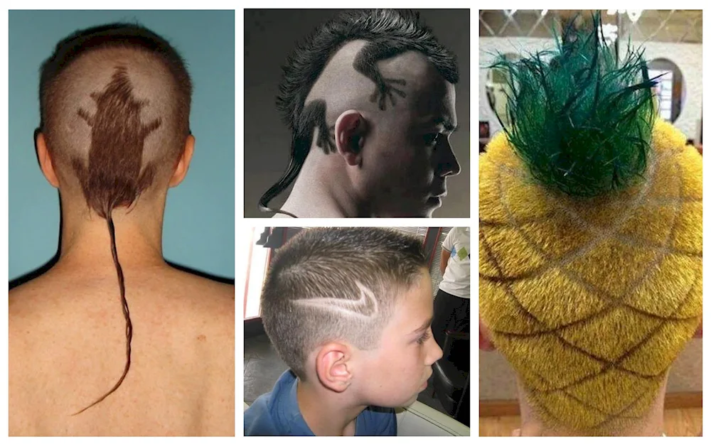 Funny haircuts for men