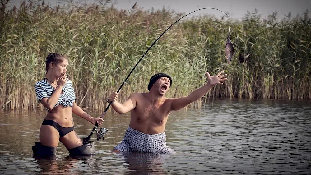 Women on fishing