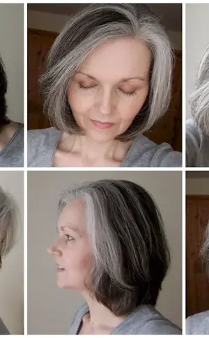 Grey hair colouring for grey hair