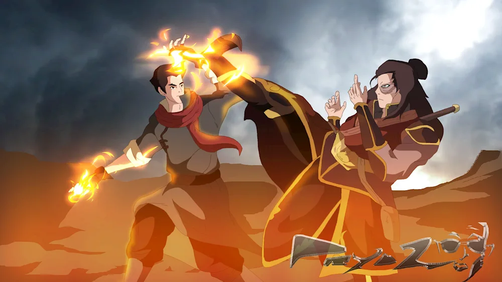 Prince Zuko and Azula