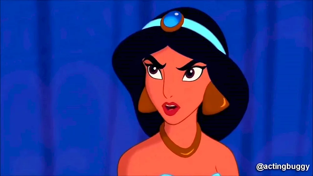 Princess Jasmine and Aladdin 1992
