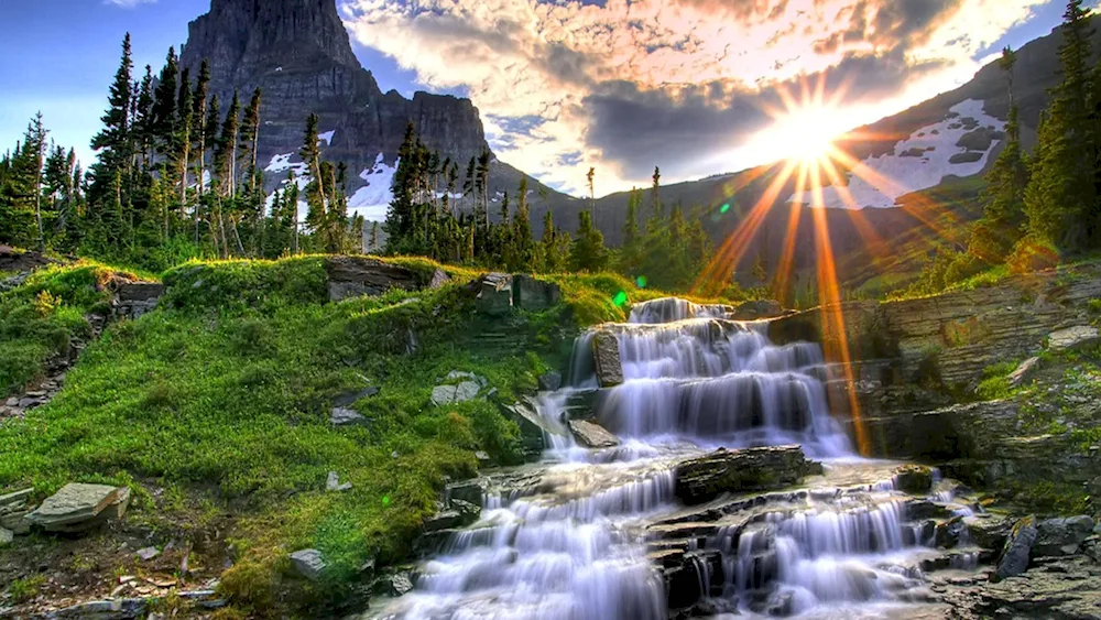 Cascade in nature