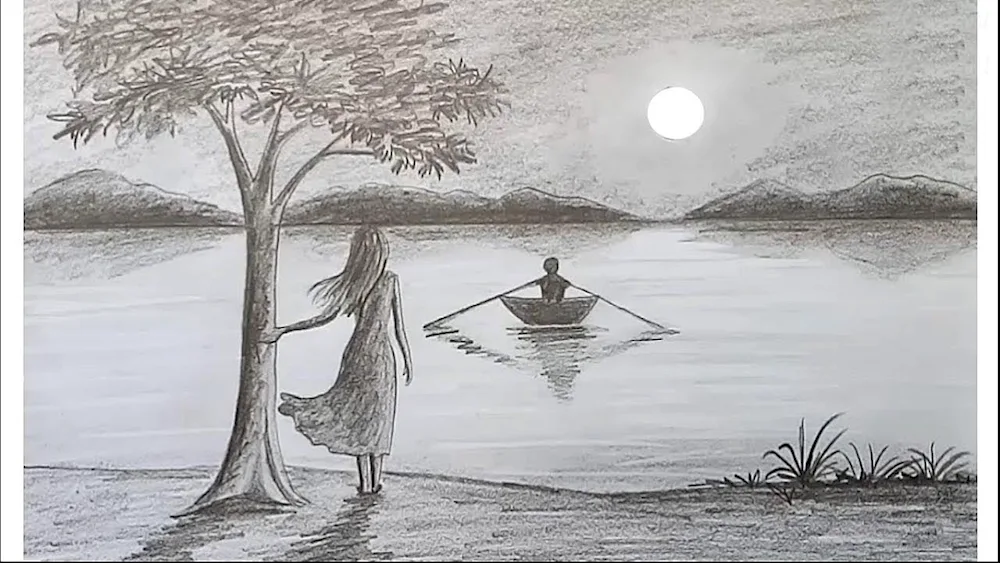 Nature in pencil