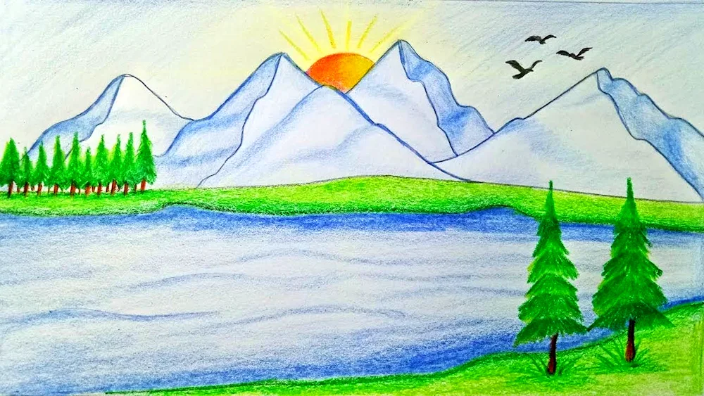 Nature drawing