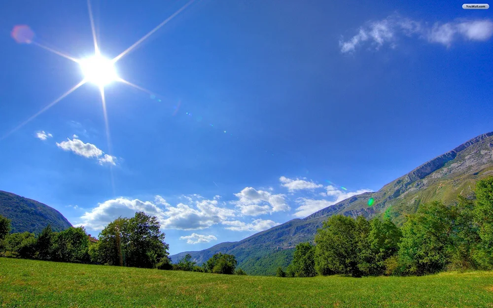Beautiful sun