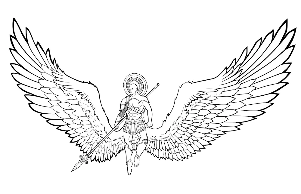 Angel coloring