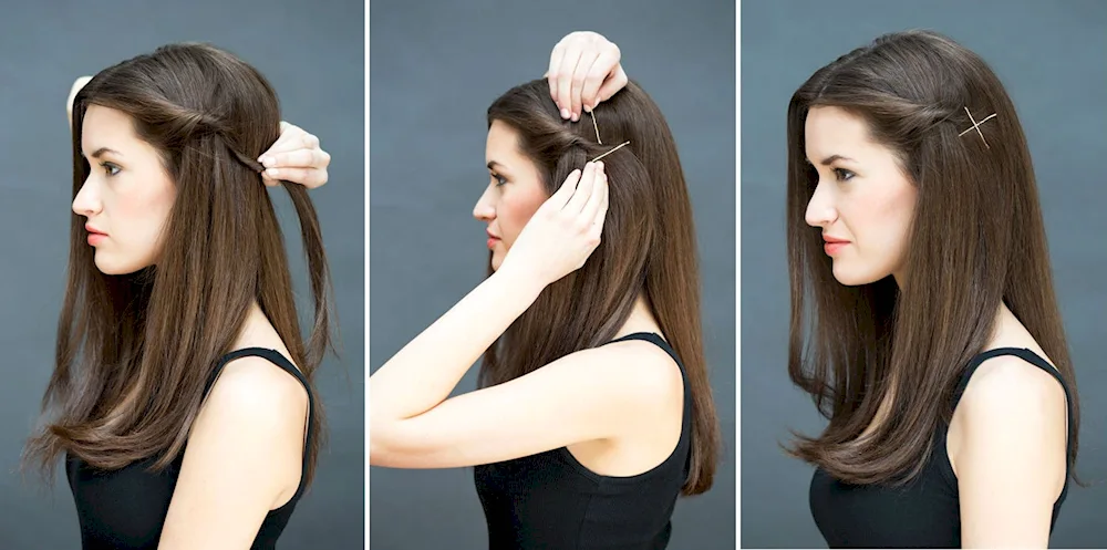 Simple hairstyles for long hair
