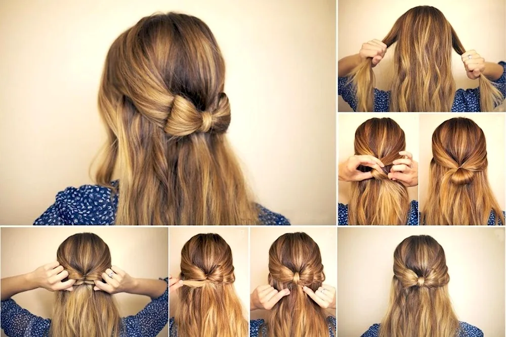 Simple hairstyles for long hair