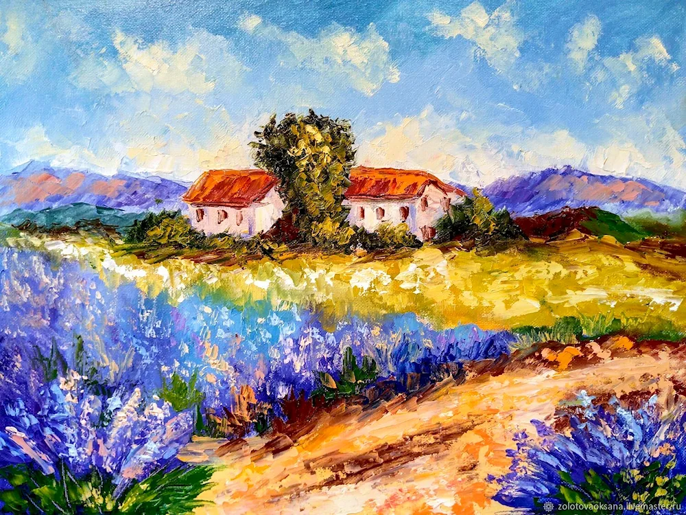 Provence paintings by artists