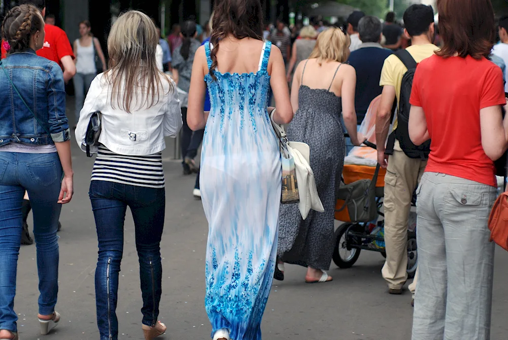 Transparent dress dress