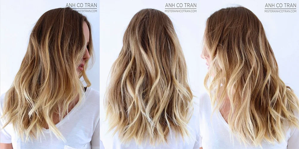 Shatouille balayage shatush