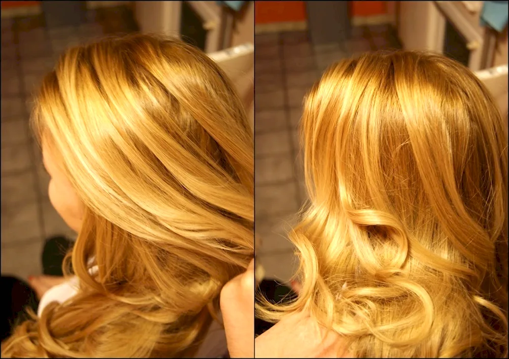 Wheat blond melting