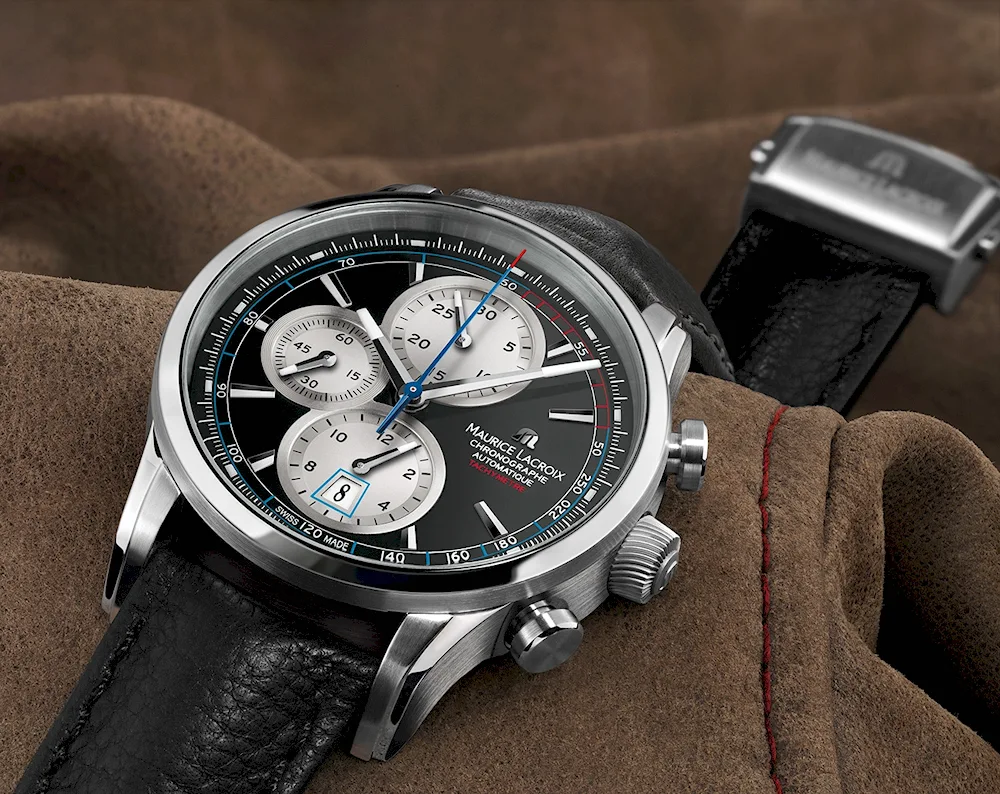 Pt6288 Maurice Lacroix pontos Chronograph Retro