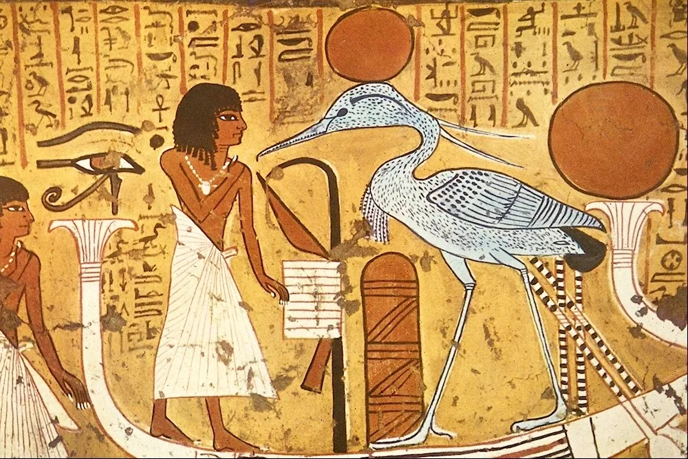 Birds Bennu ancient Egypt