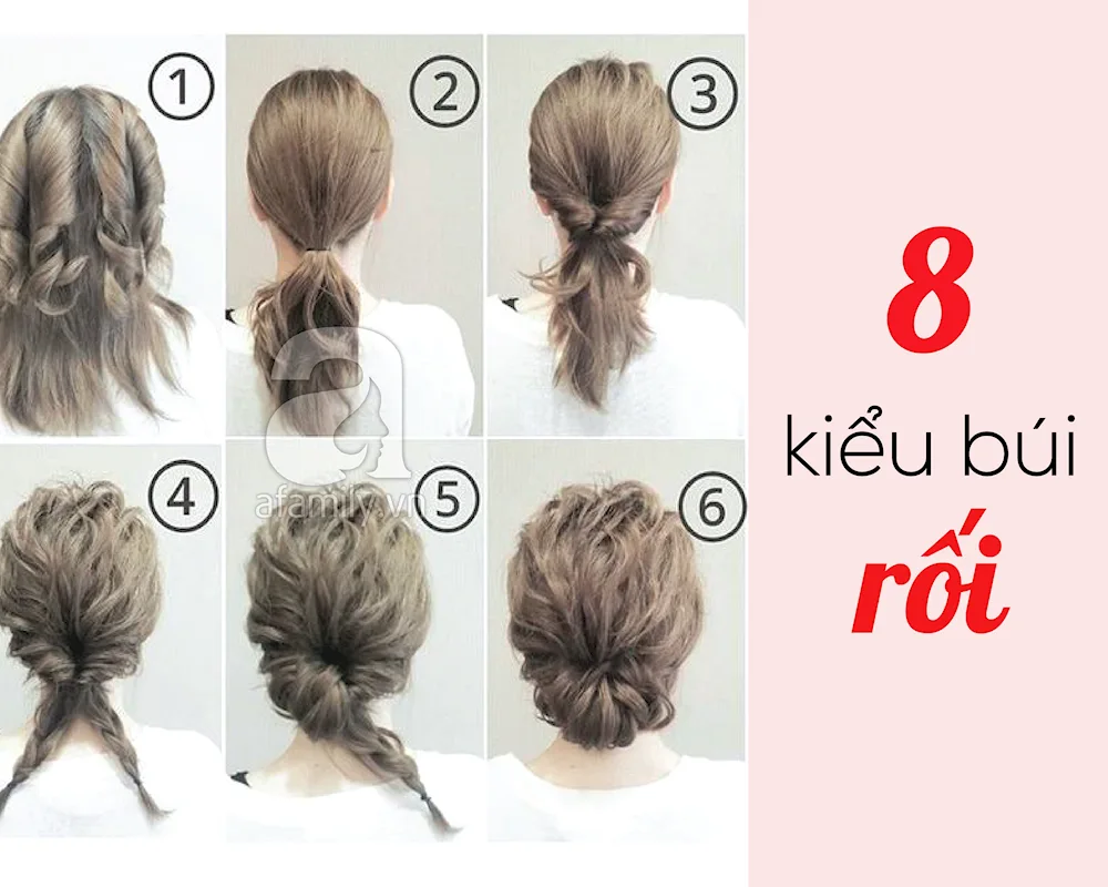 Daily hairstyles for medium hair