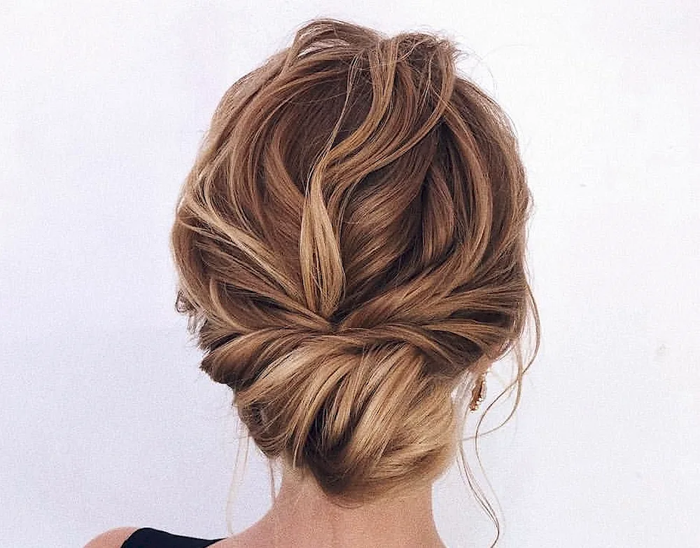Allison Ray's bun