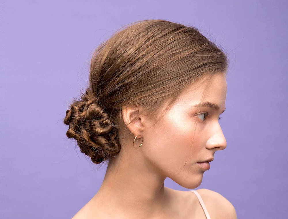 Hair with two buns