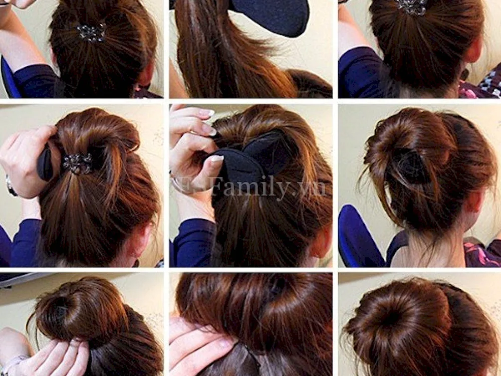 Crab hairstyles for long hair