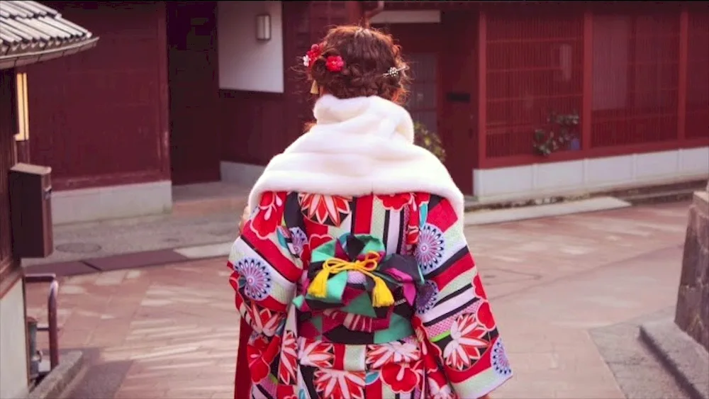 Furisode kimono