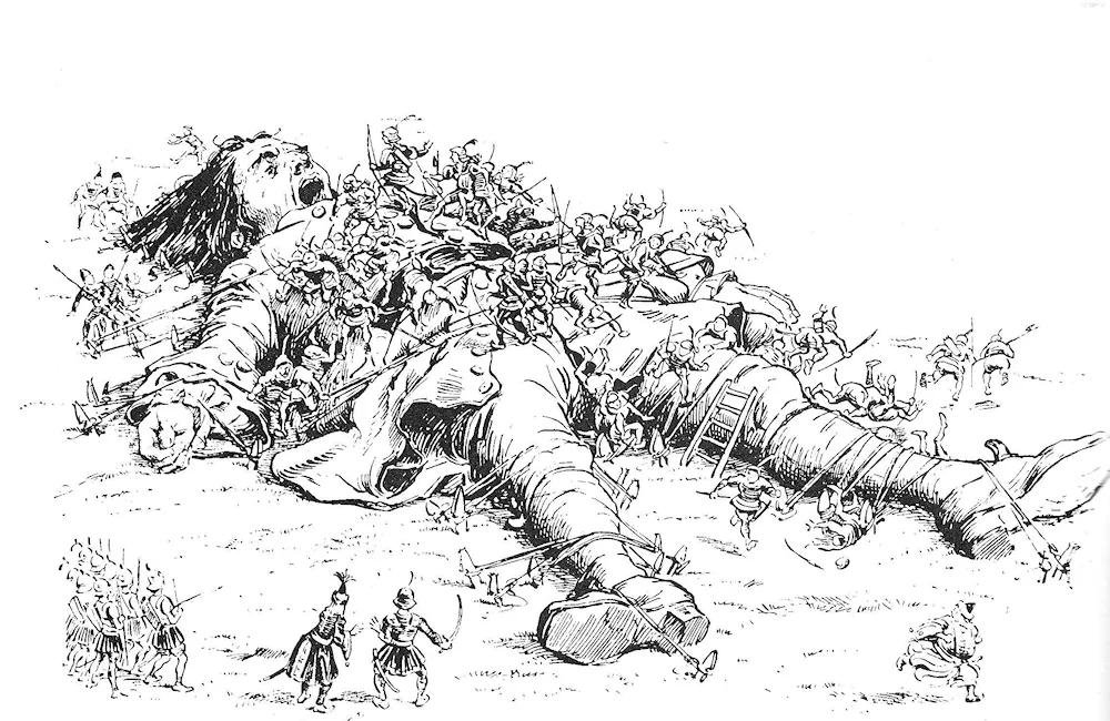 Gulliver's Journey to Lilliput