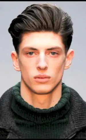 Quiff haircut