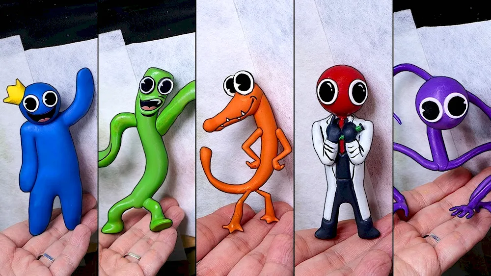 Rainbow friends monsters