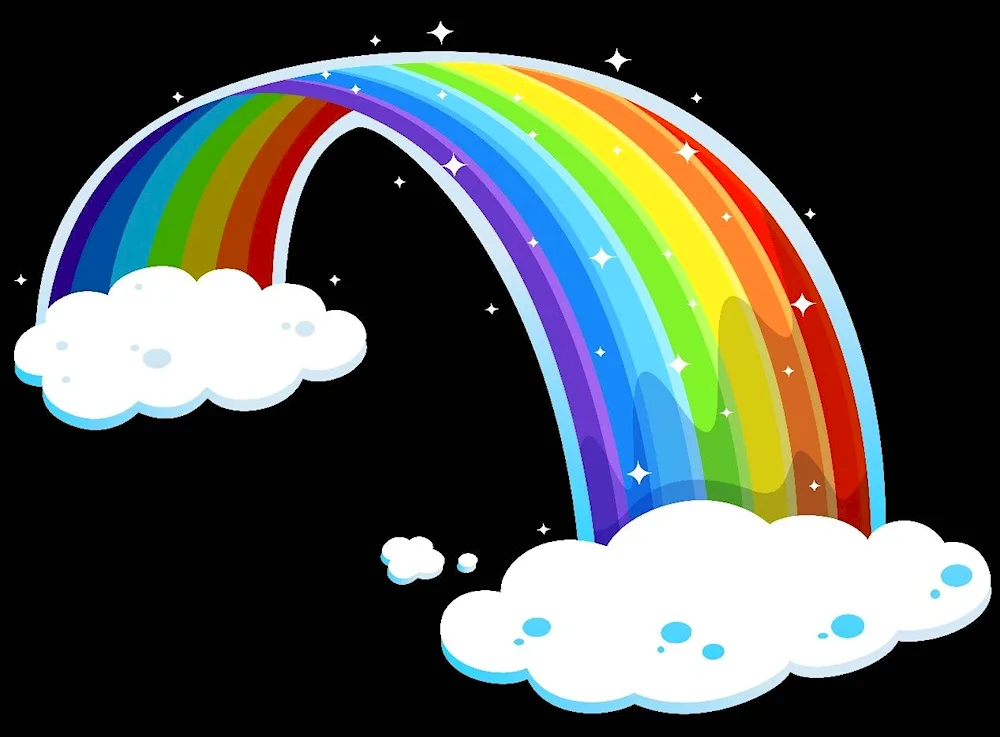 Rainbow drawing