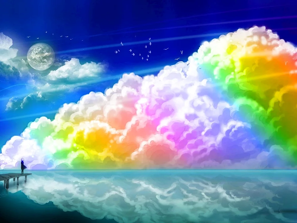 Rainbow background
