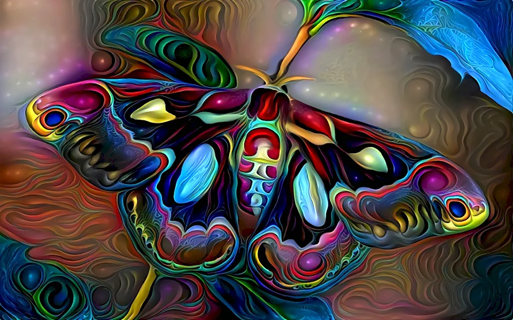 Vibrant painting