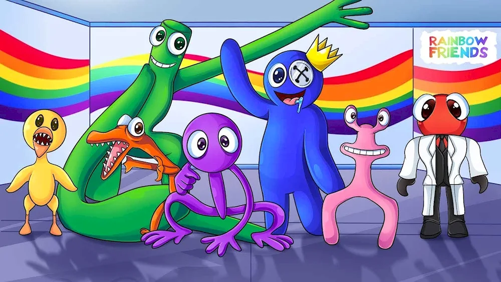 Rainbow friends monsters