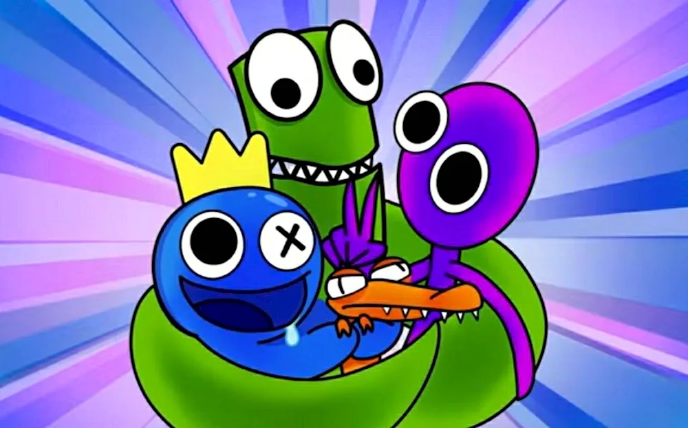 Rainbow friends monsters
