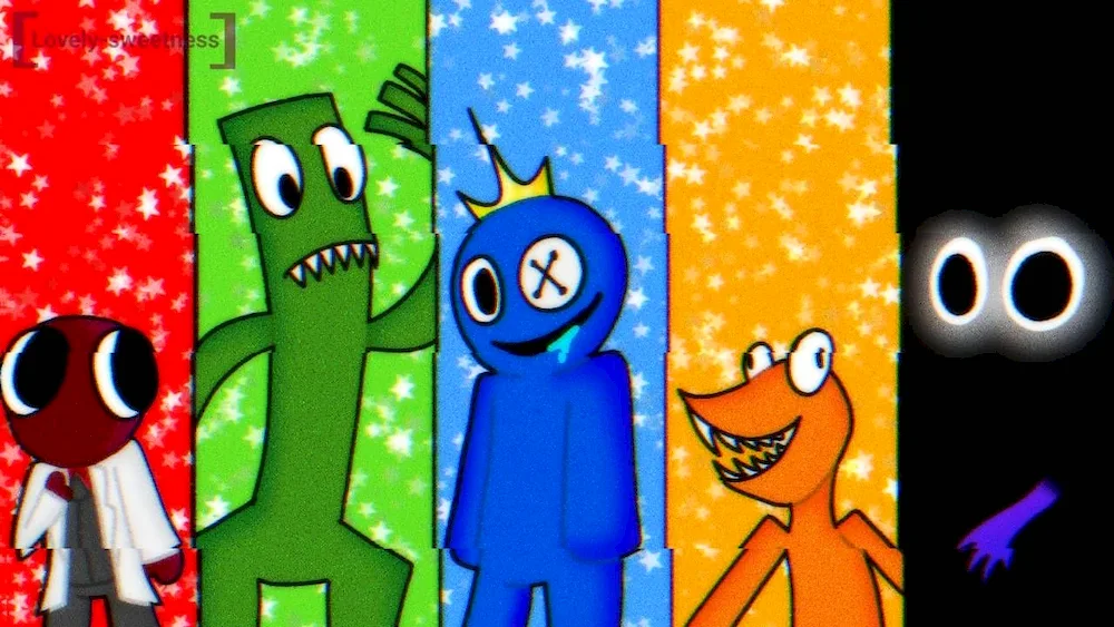 Rainbow friends wallpaper