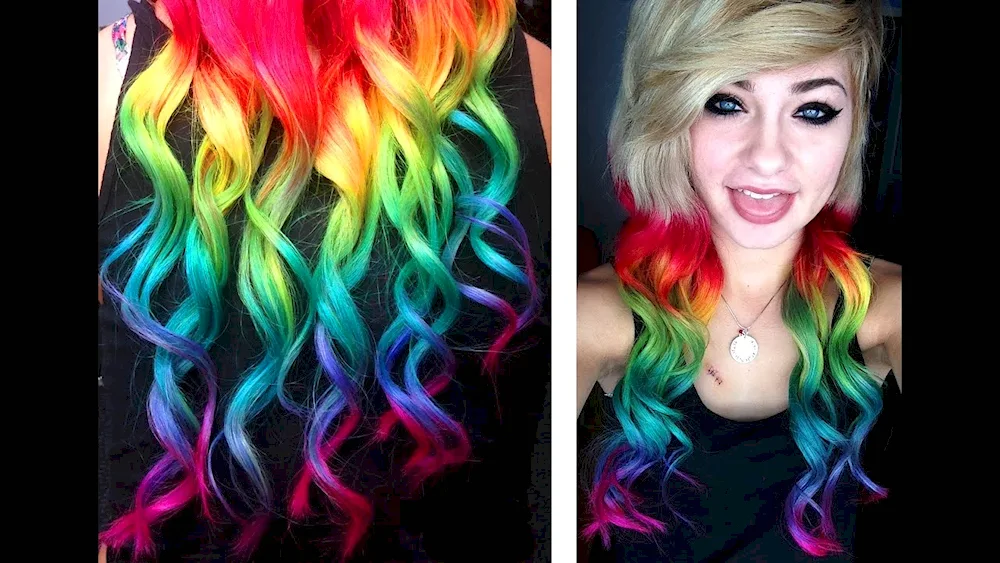 Vibrant colours