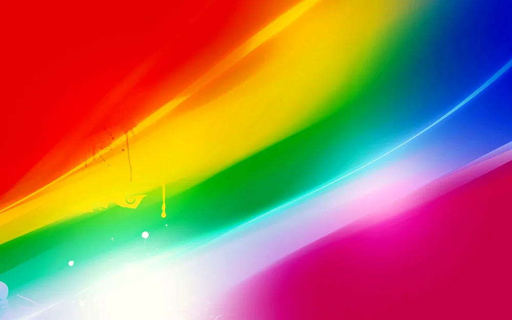 Rainbow in the sky
