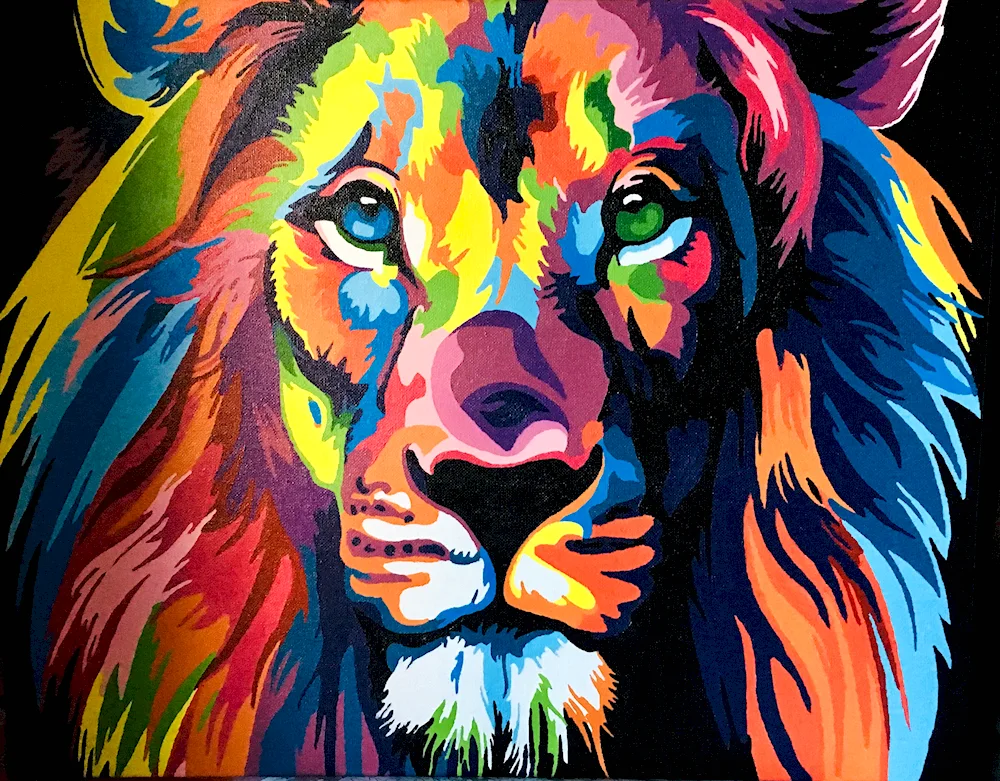 Rainbow Lion mg2034