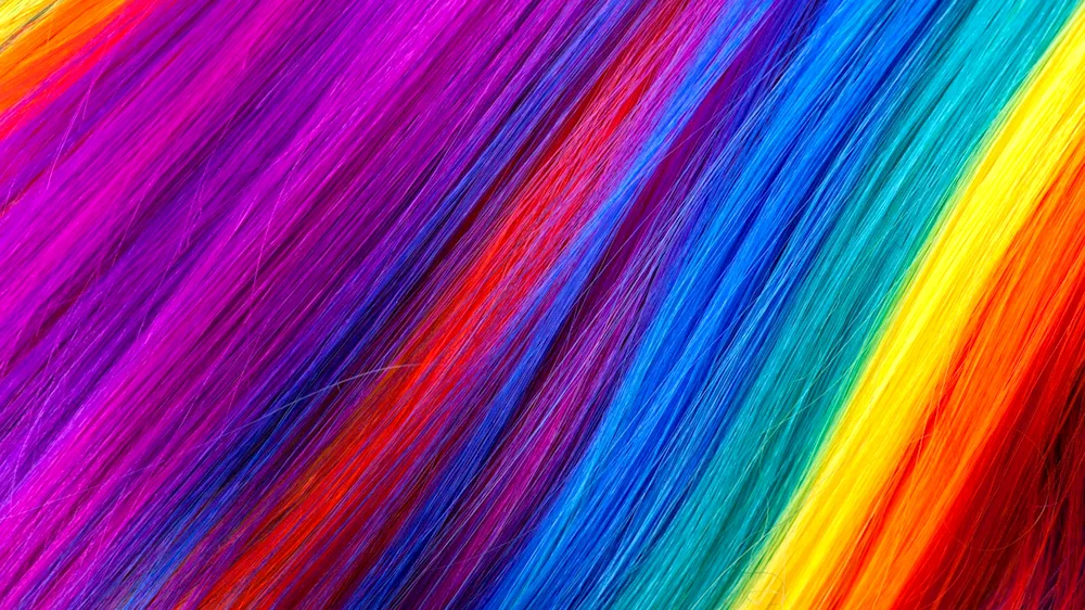 Rainbow colour
