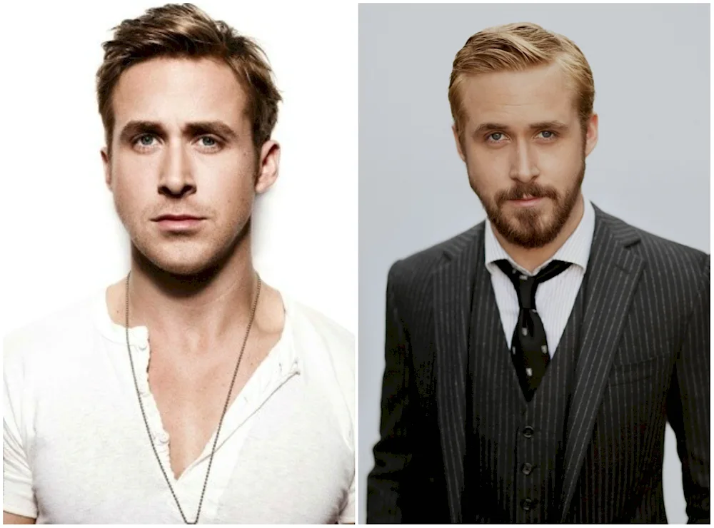 Haircuts suitable for the triangular face for men