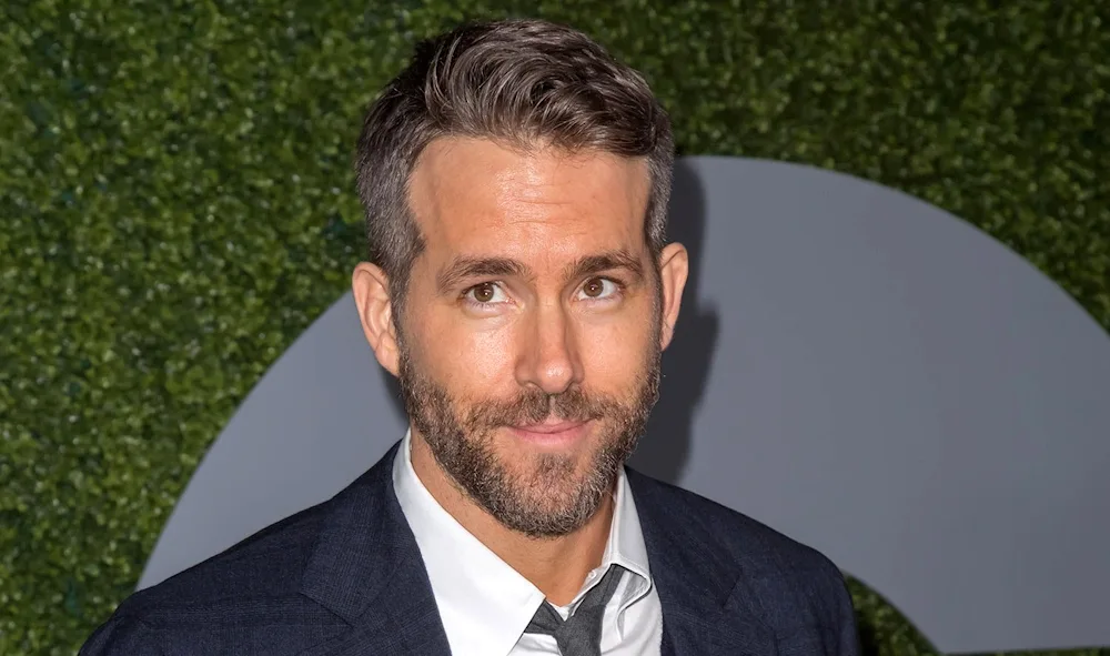 Ryan Reynolds with a beard